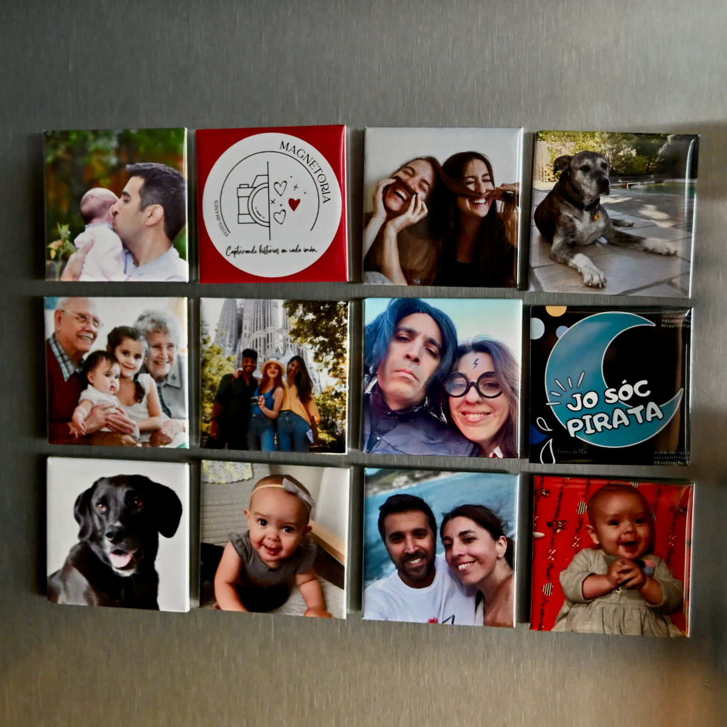 Set de 12 Imanes Personalizados